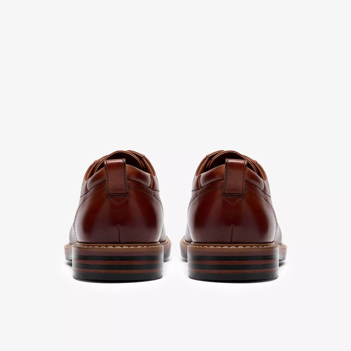 Clarks Aldwin 2 Derby Leather Shoe - Brown