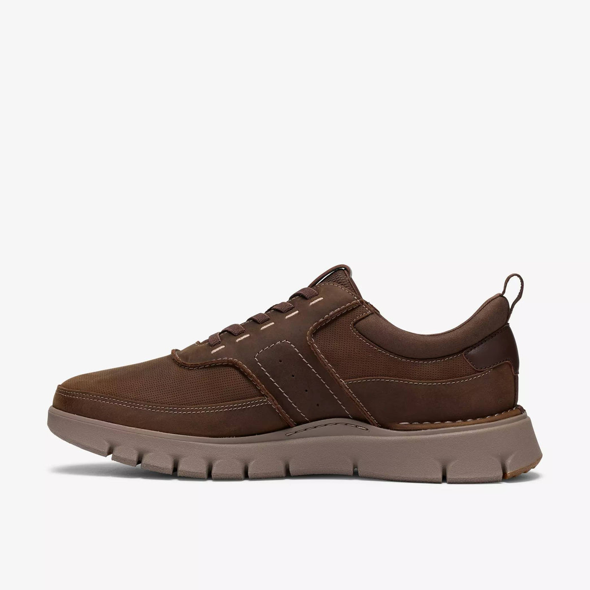 Clarks Step365 Style Leather Shoe - Beeswax