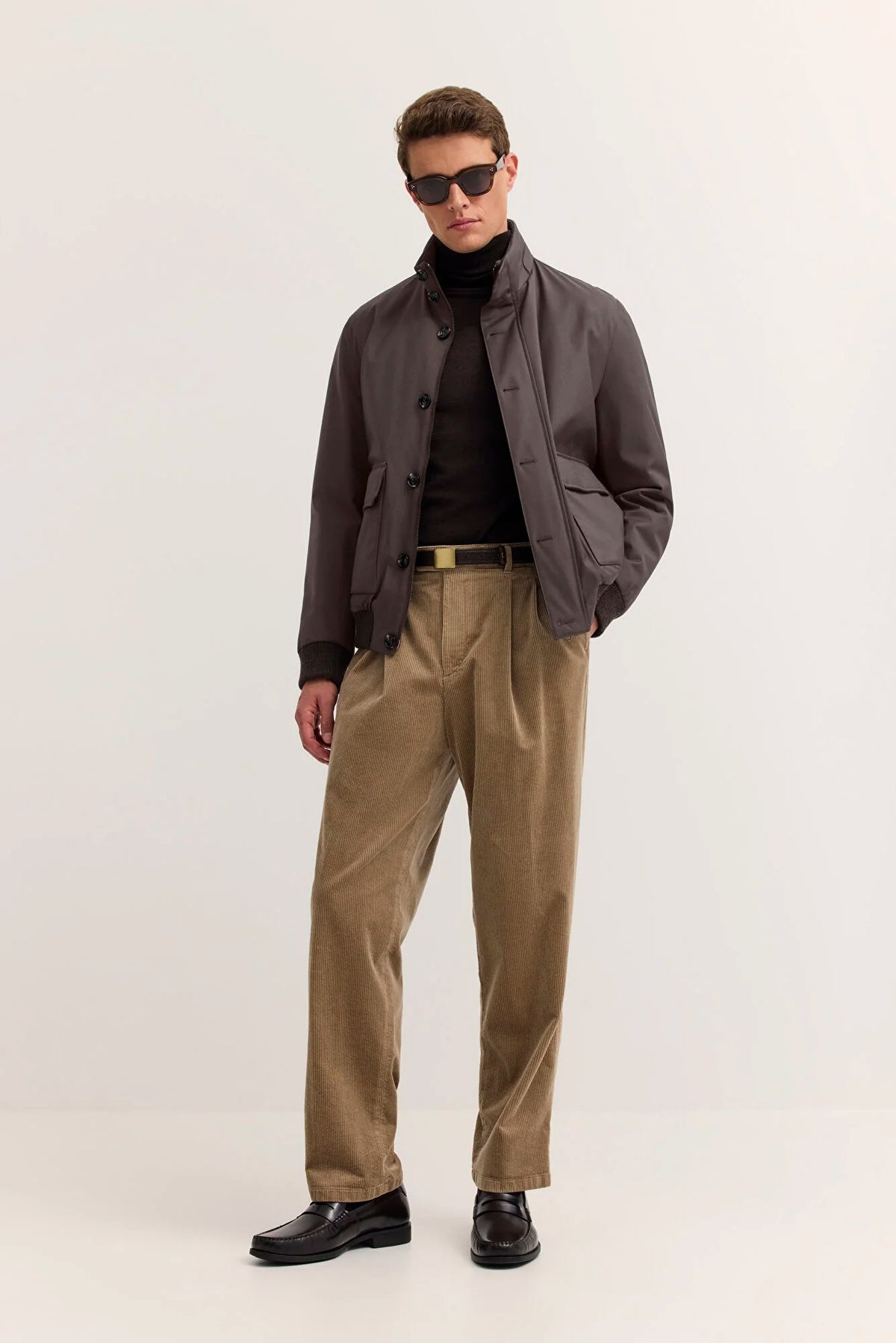 Bugatti Men's Classic Coat – Brown