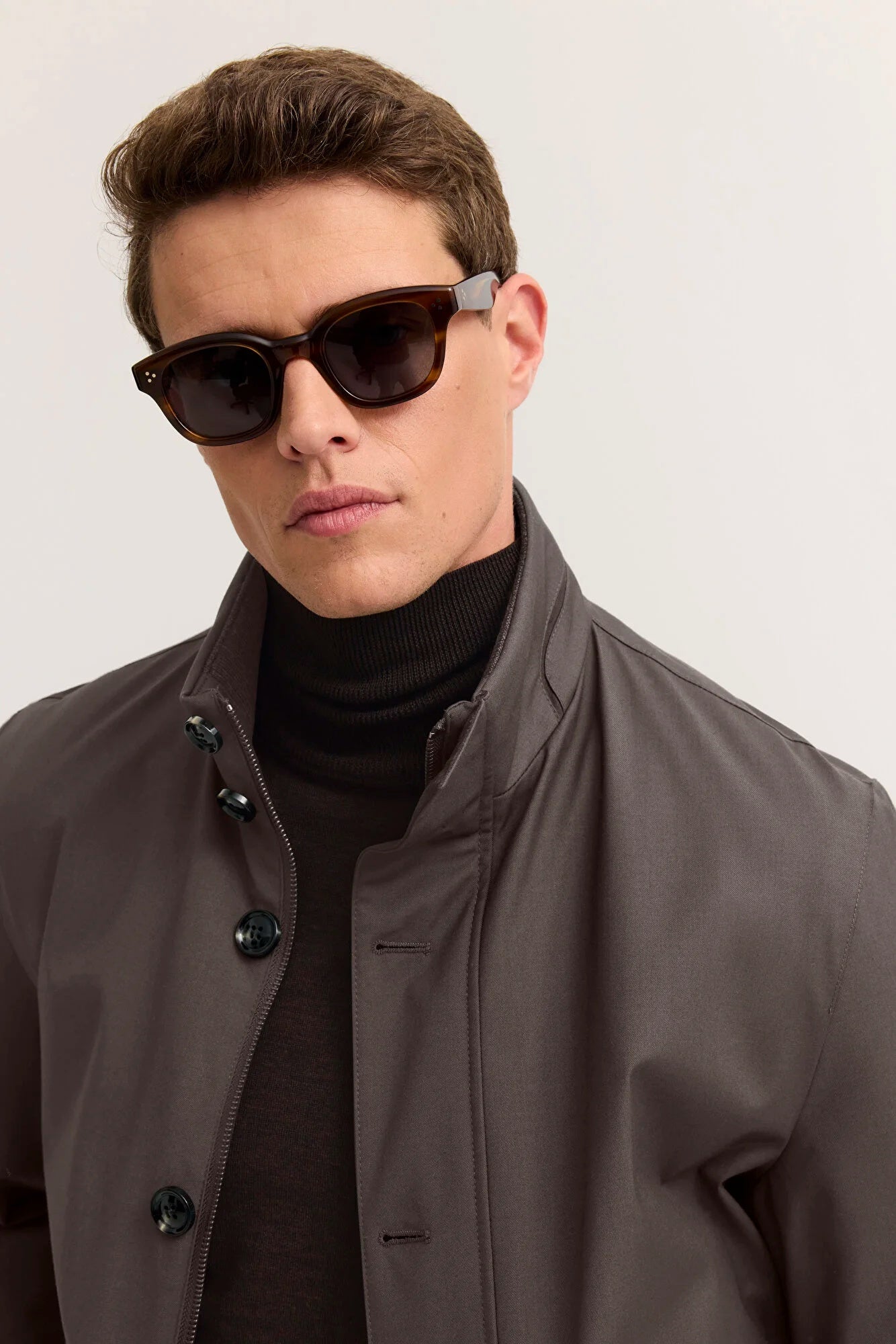 Bugatti Men's Classic Coat – Brown
