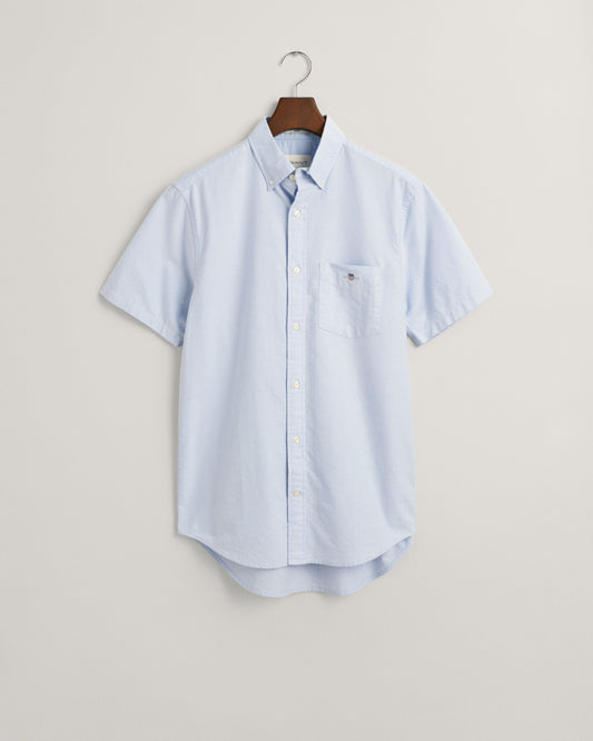 Gant Regular Fit Oxford Short Sleeve Shirt