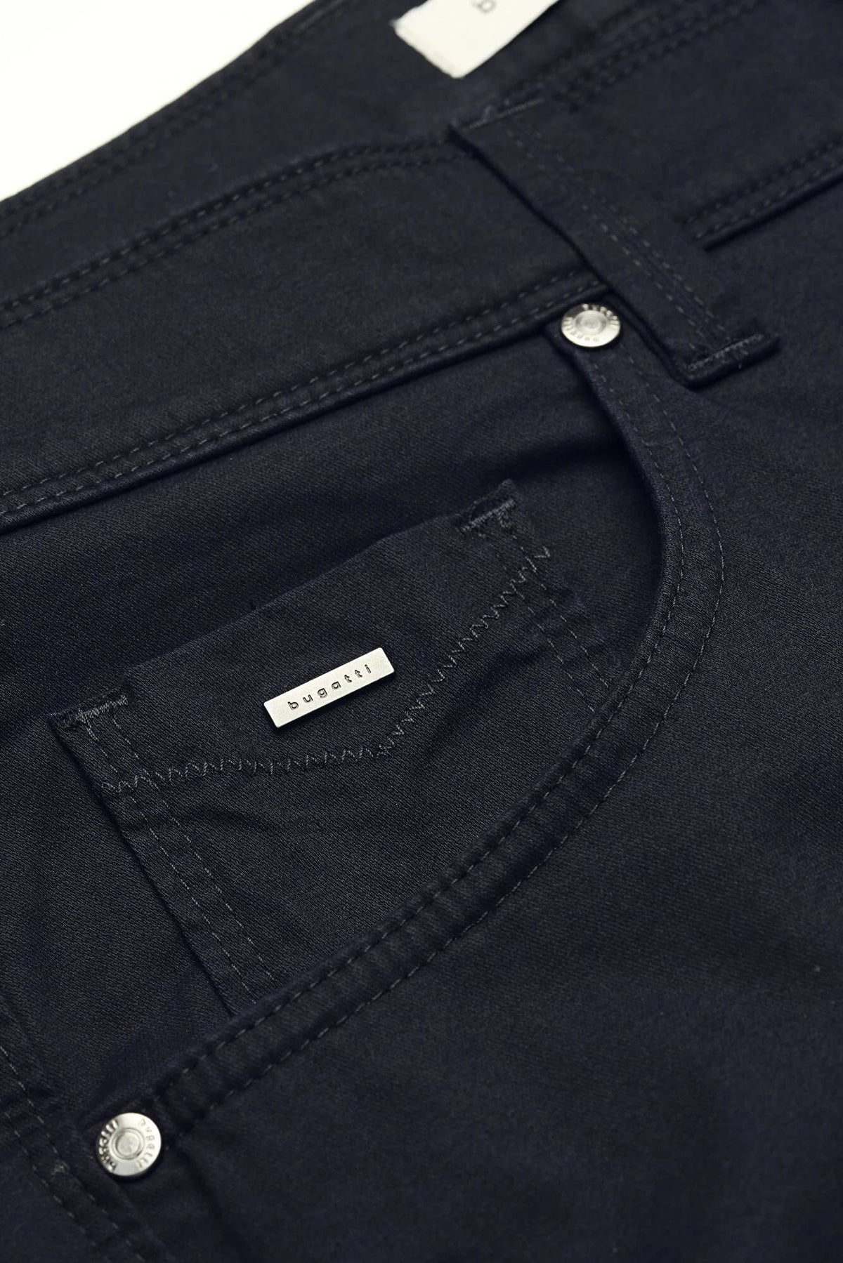 Bugatti 5-Pocket Trousers – Dark Navy