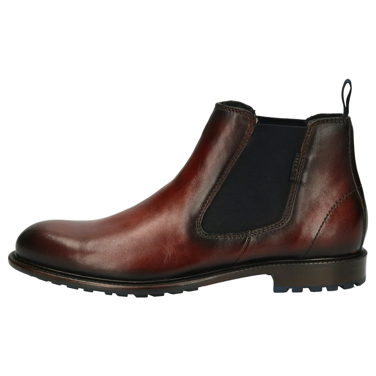 Bugatti Bonifacio Leather Chelsea Boot - Mid Brown