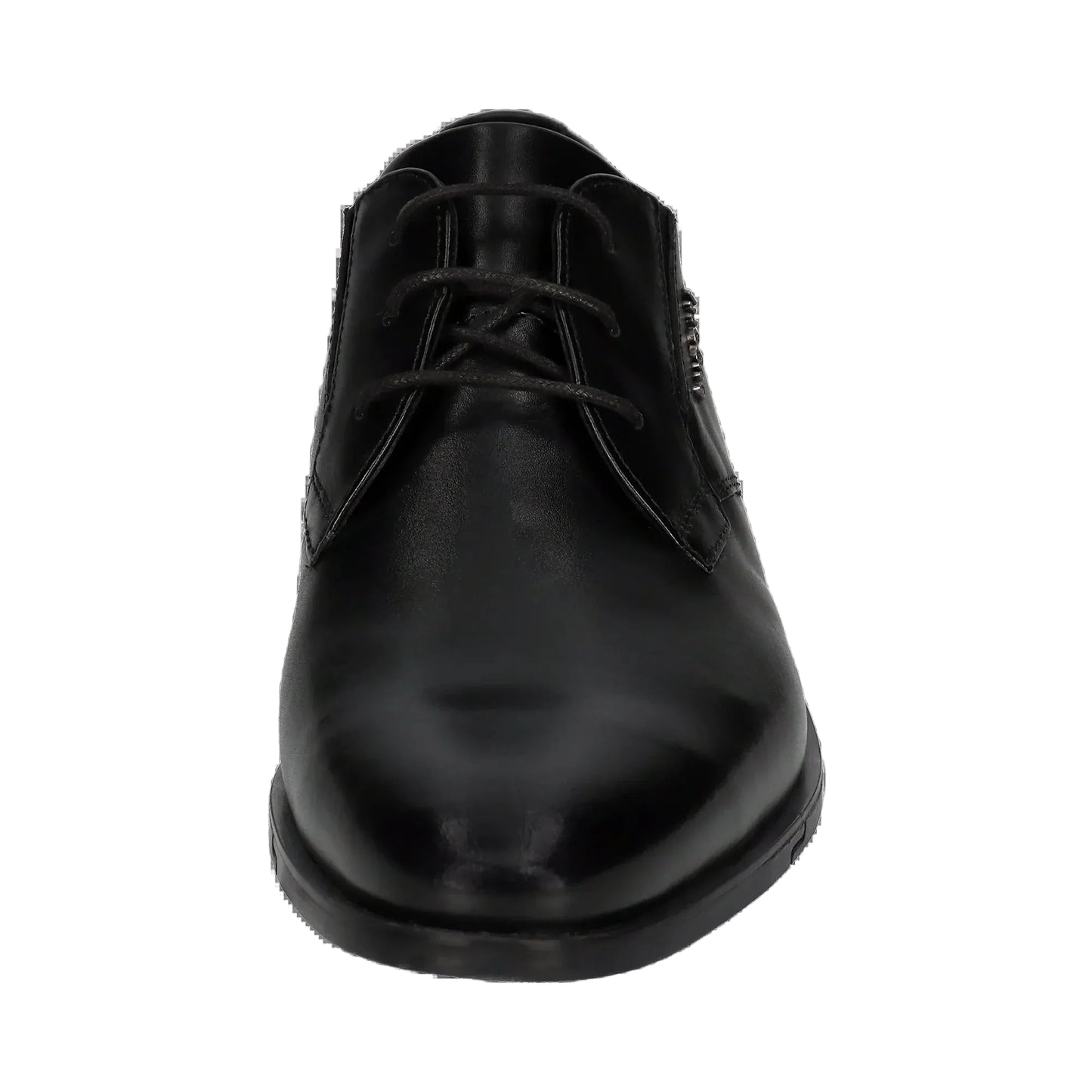 Bugatti Lace Up Leather Derby Shoe in Black with Comfort Width