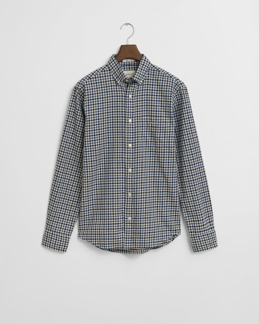 Regular Fit Gingham Twill Shirt