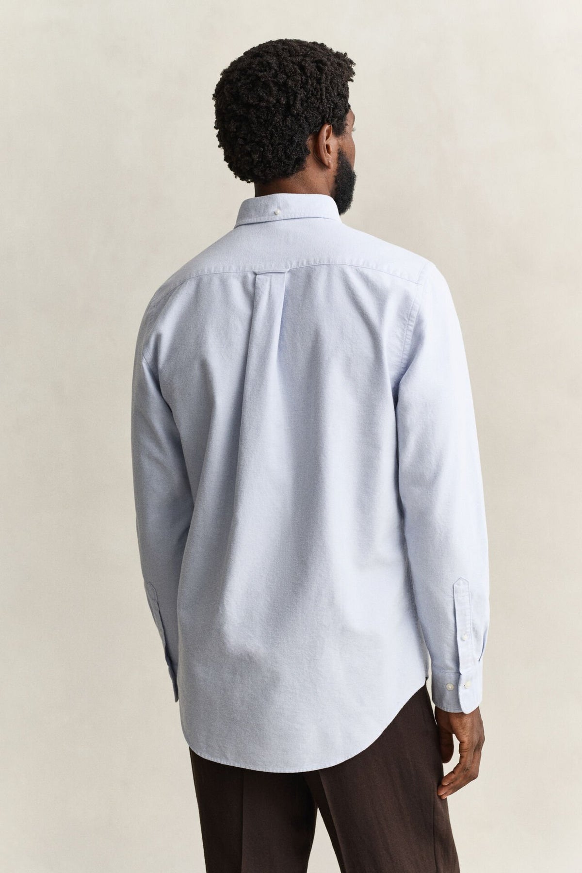 GANT Regular Fit Brushed Oxford Shirt – Clear Sky Blue