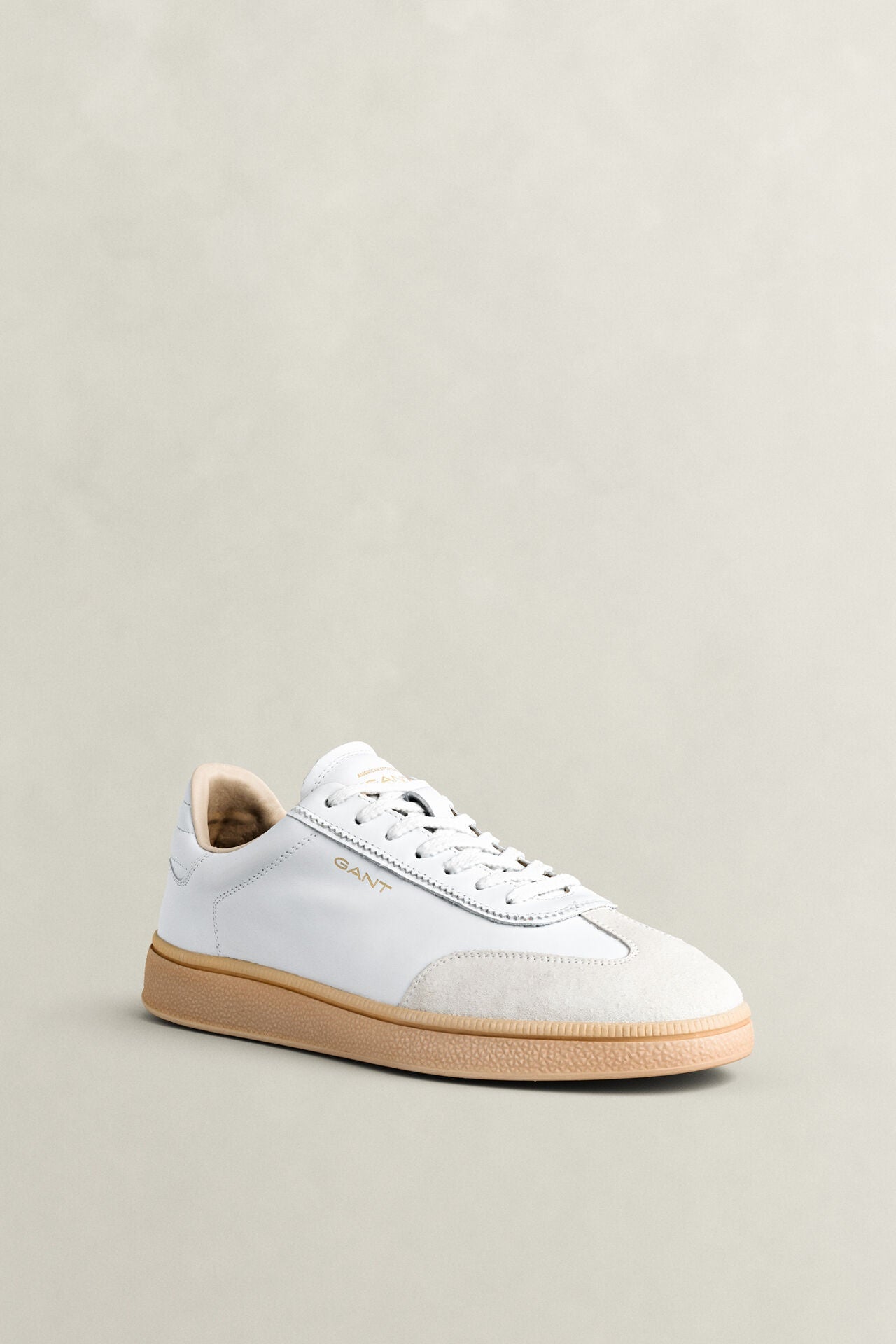 Gant White Leather Cuzmo Sneaker