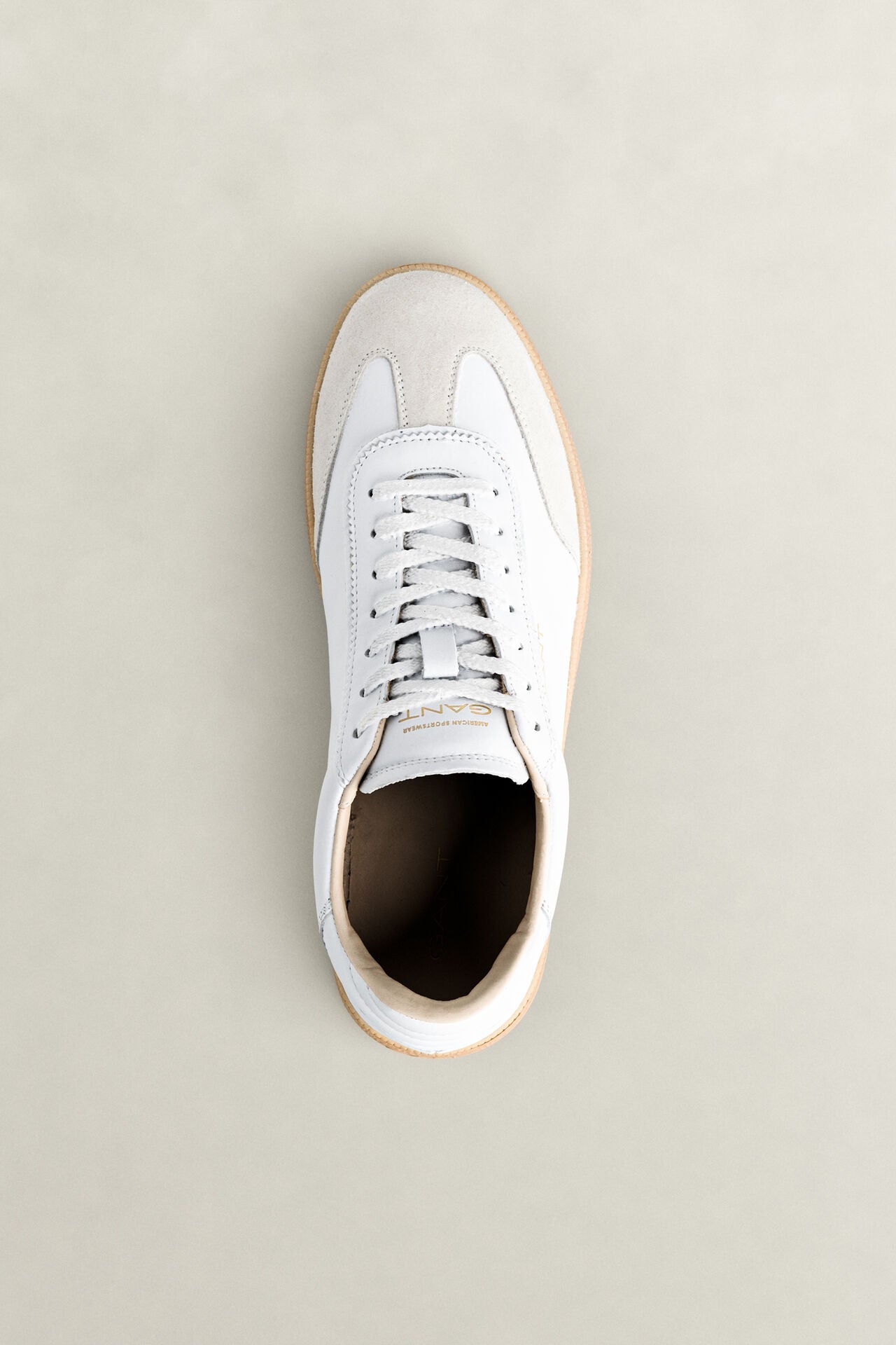 Gant White Leather Cuzmo Sneaker