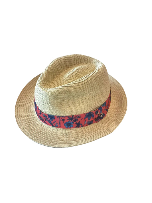 Fish Named Fred Straw Hat Floral Design