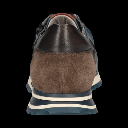 Leather Side Zip Sneaker