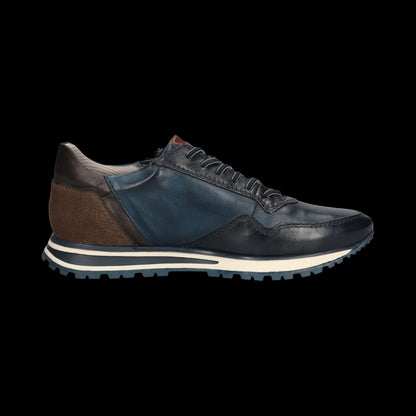 Leather Side Zip Sneaker