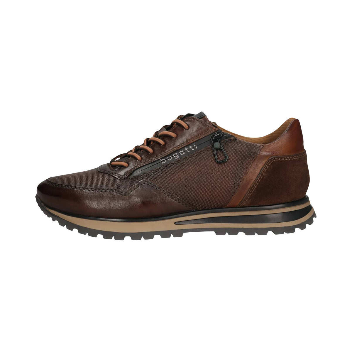 Bugatti Philip Leather Sneaker - Brown