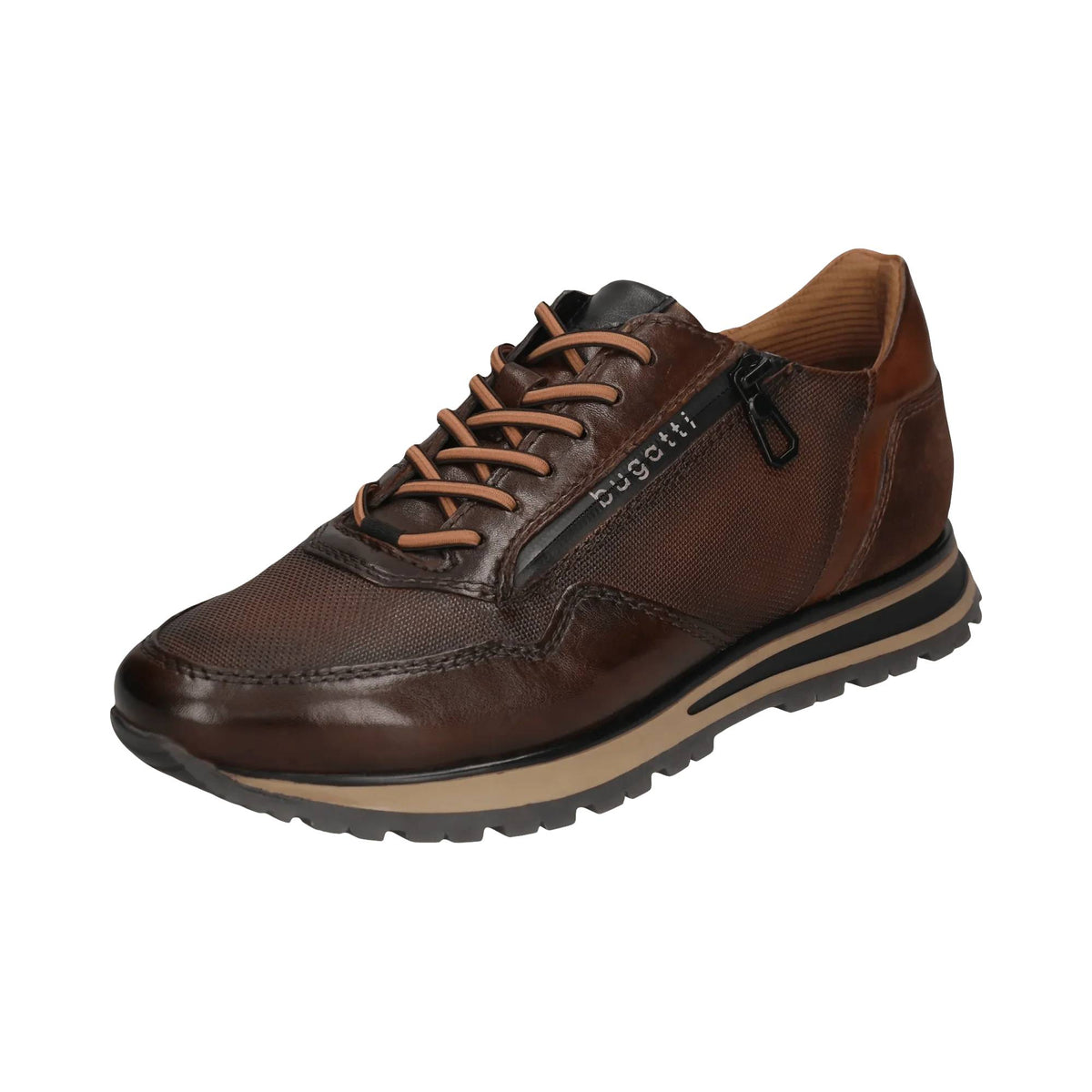 Bugatti Philip Leather Sneaker - Brown
