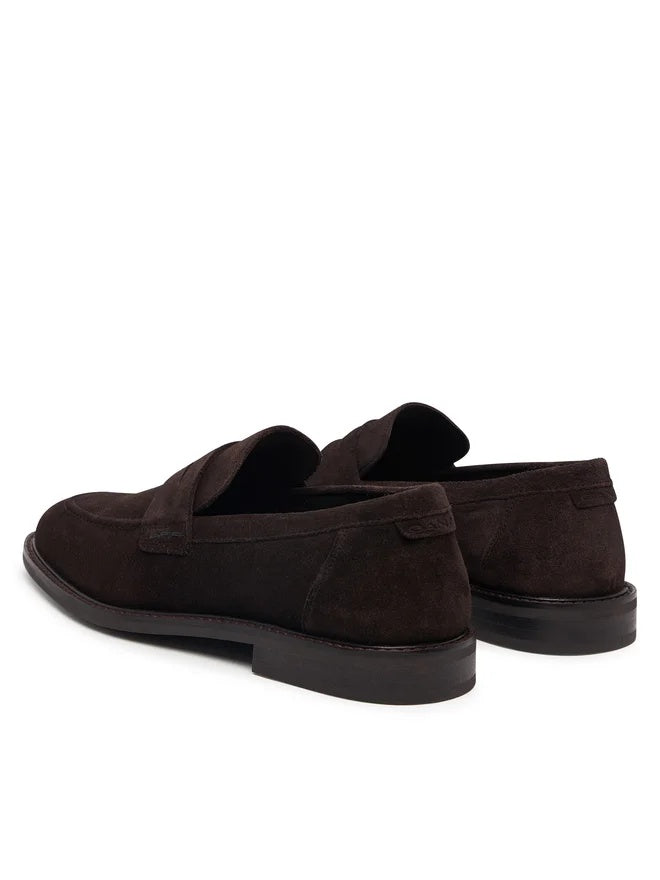 Gant Lenkoxx Suede Loafers - Espresso