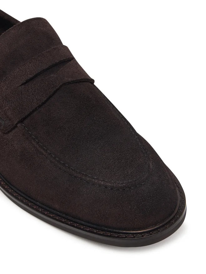 Gant Lenkoxx Suede Loafers - Espresso