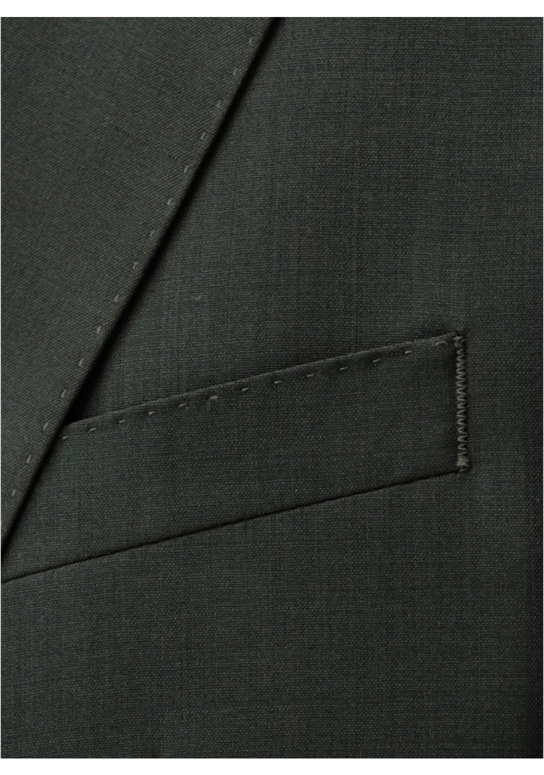 Carl Gross Simson SV Wool Suit Jacket – Dark Green
