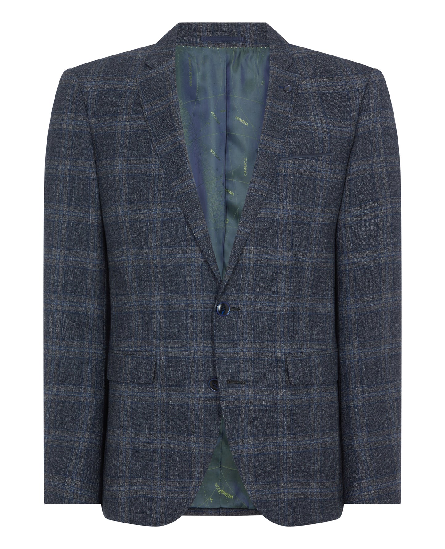 Remus Uomo Mix and Match Check Suit Jacket