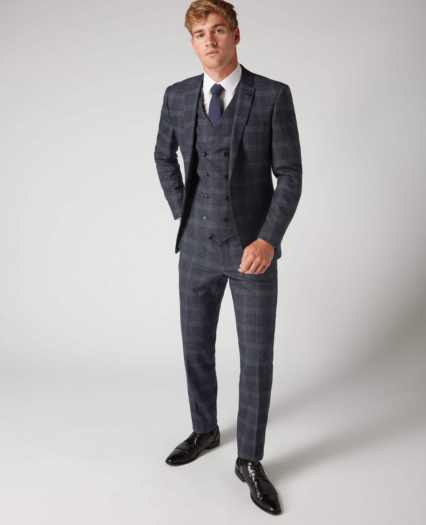 Remus Uomo Mix and Match Check Suit Jacket