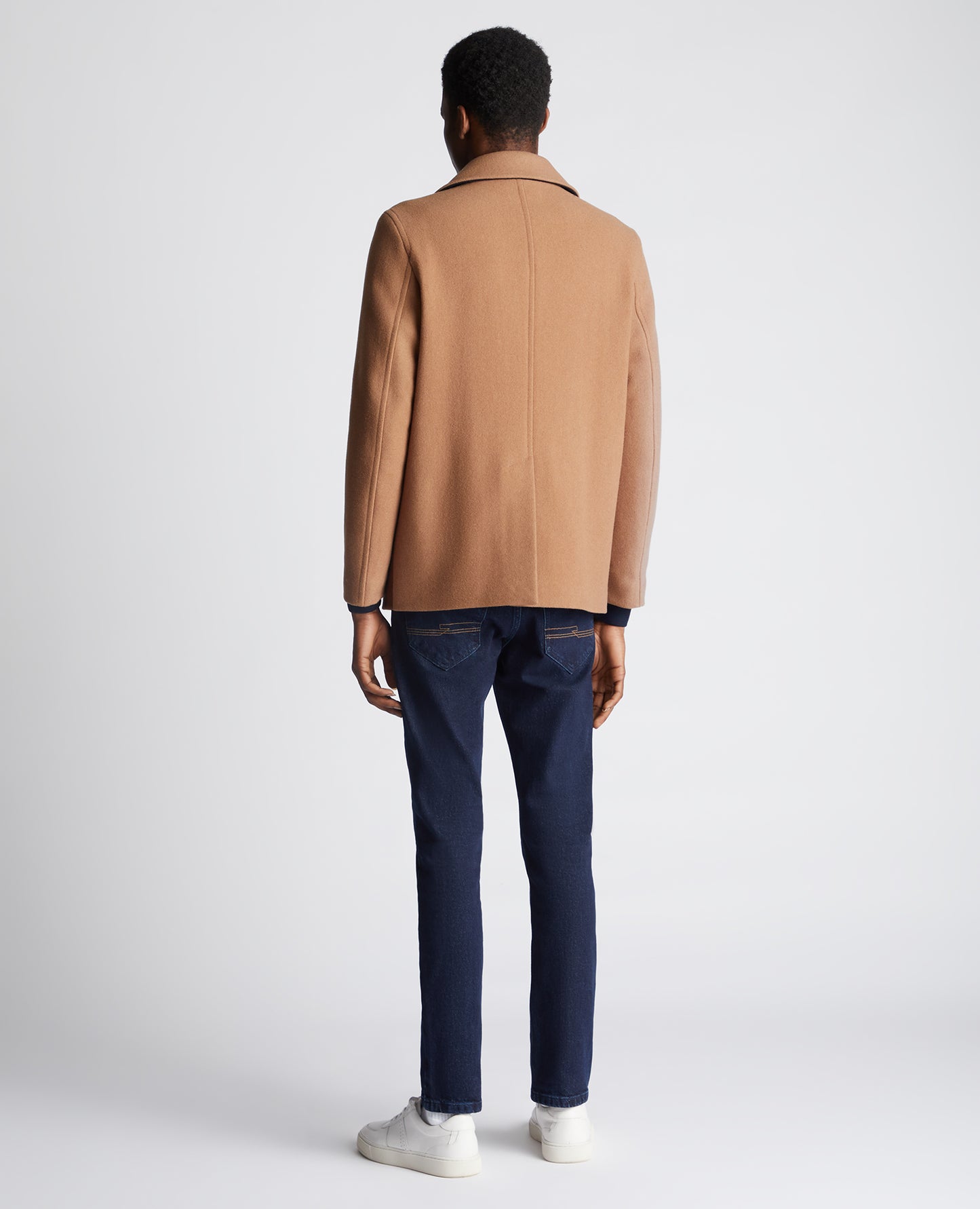 Remus Uomo Oliver Wool Peacoat