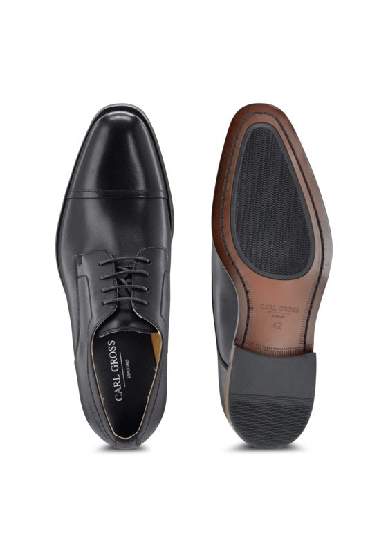 Carl Gross Uwe Derby Shoes - Black