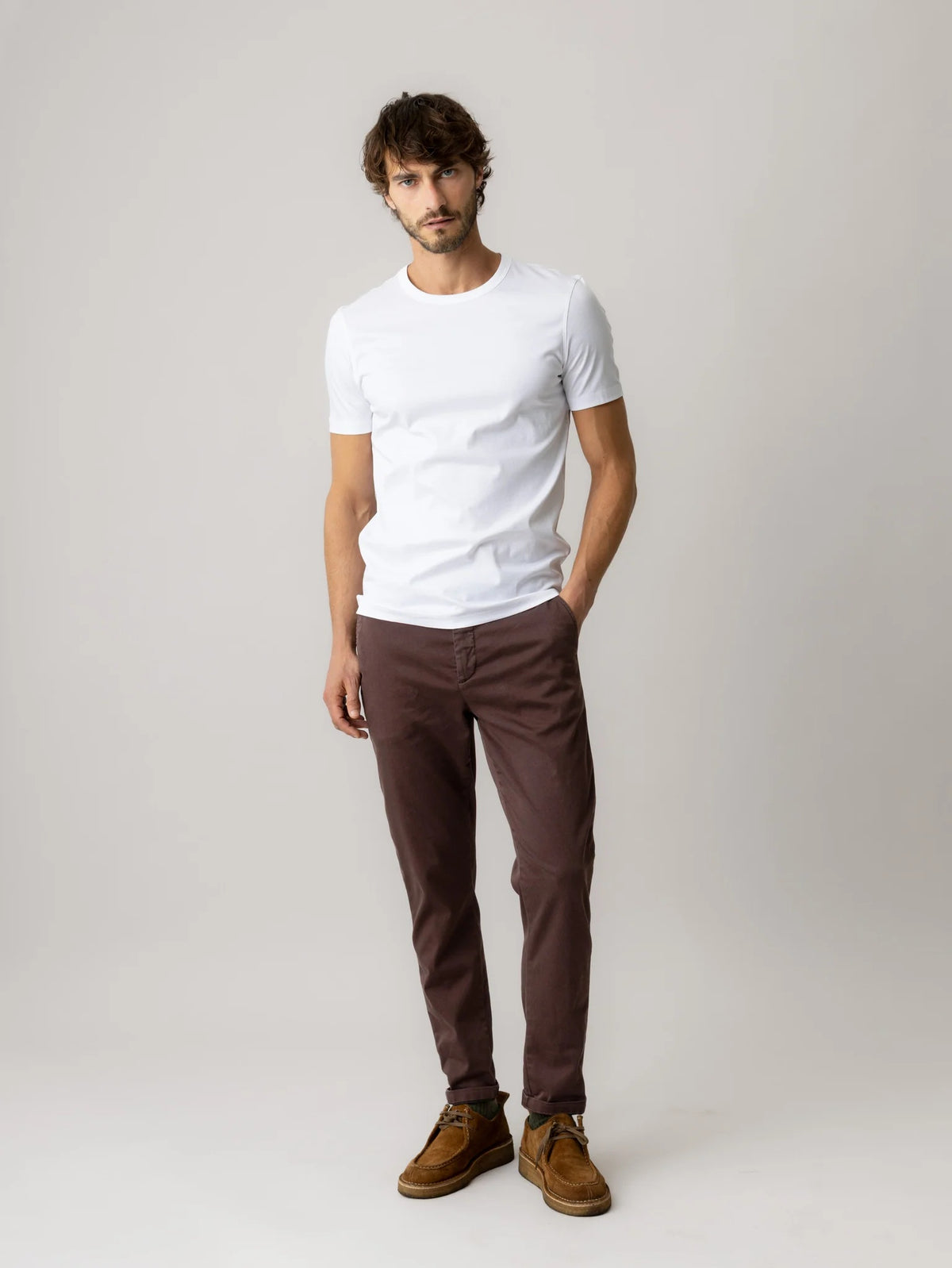Mos Mosh Hunt String Pant - Brown