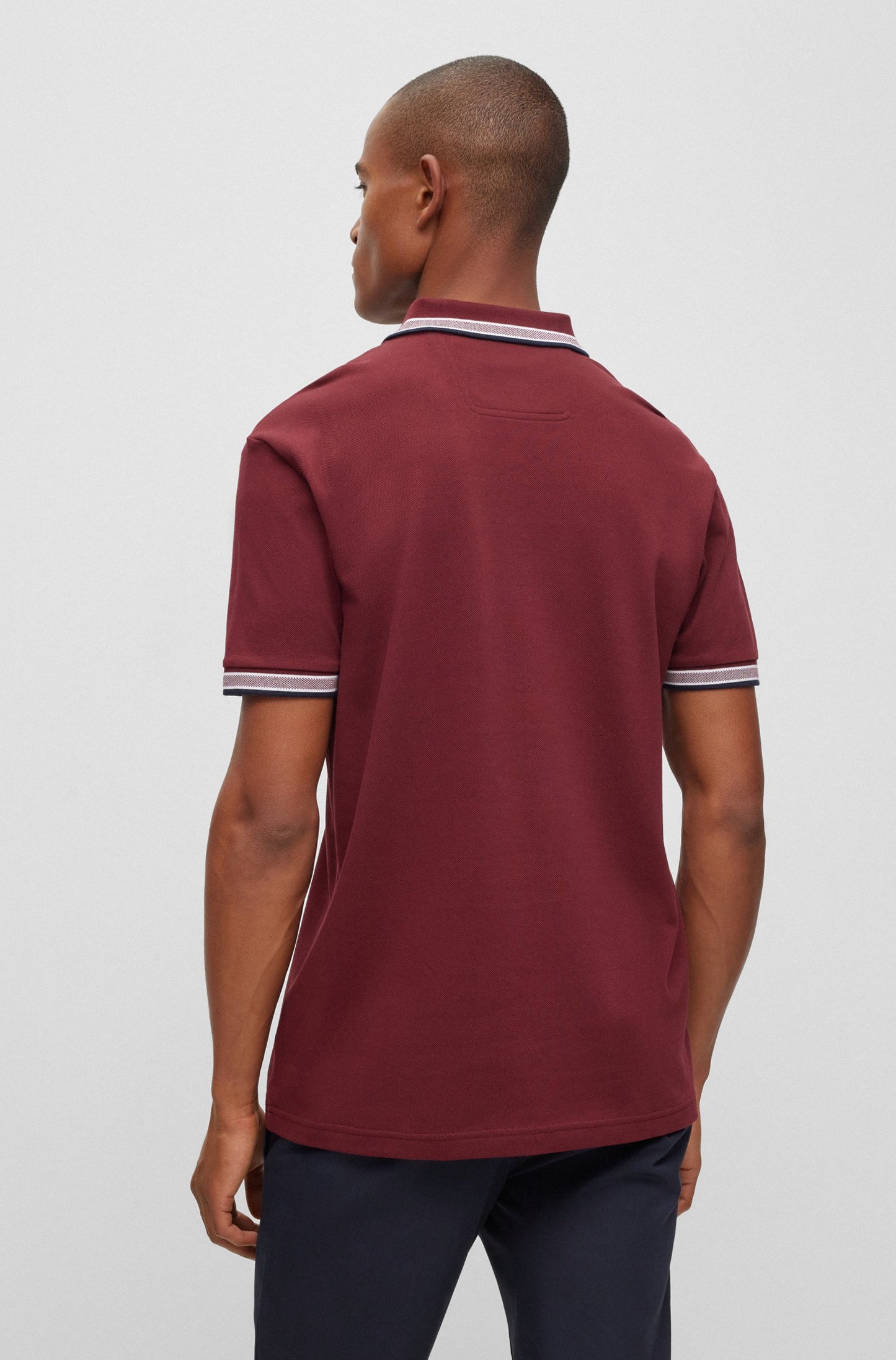 Boss Organic Cotton Polo Shirt With Logo