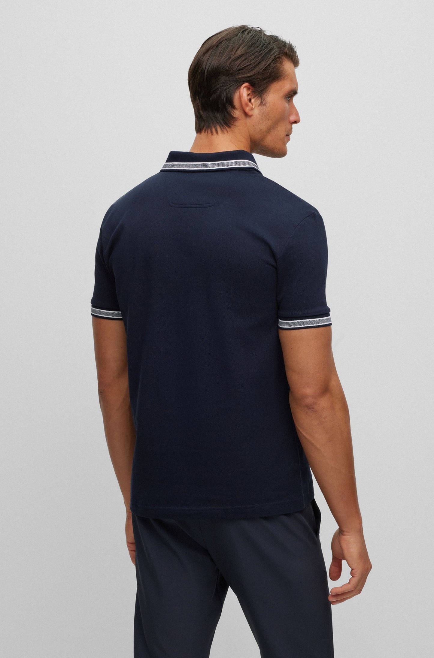 Boss Organic Cotton Polo Shirt With Logo