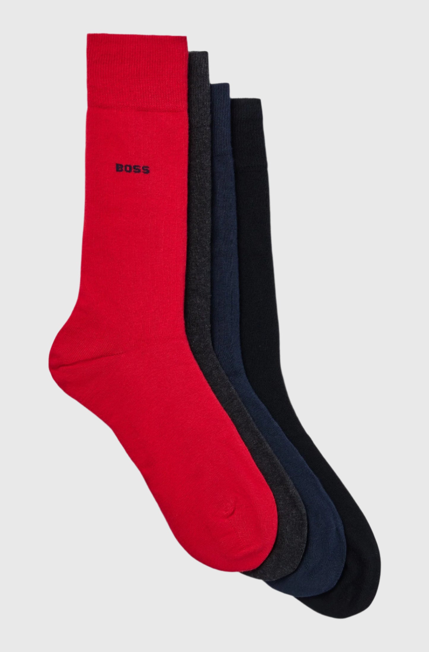 Boss 4 Pack Of Socks In A Cotton Blend