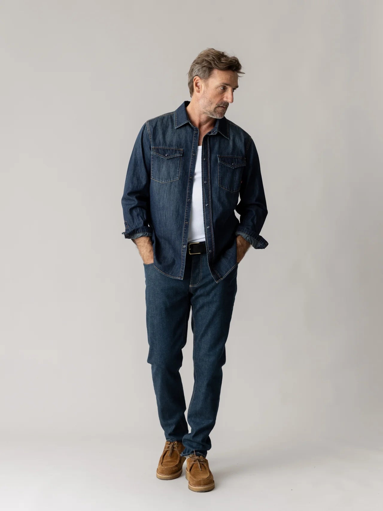 Mos Mosh Andrew Florence Jeans - Blue Denim