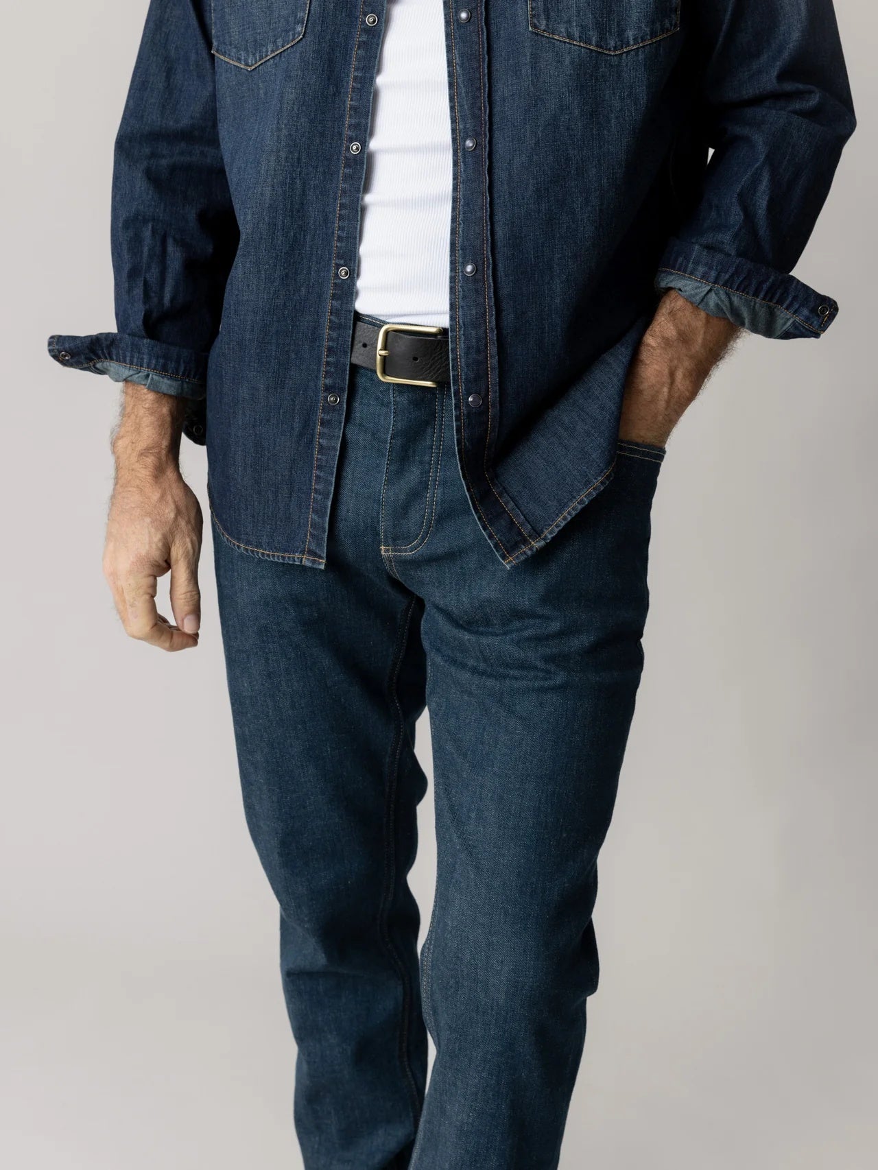 Mos Mosh Andrew Florence Jeans - Blue Denim