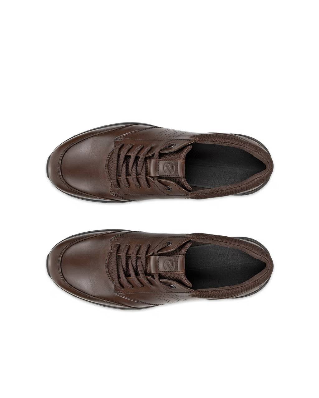 ECCO Irving Leather Lace Up Shoe - Brown
