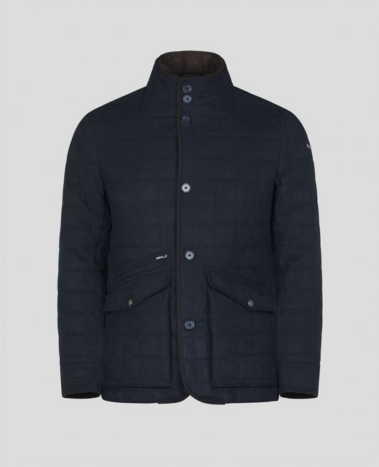 Glenveigh Quilted Jacket Navy