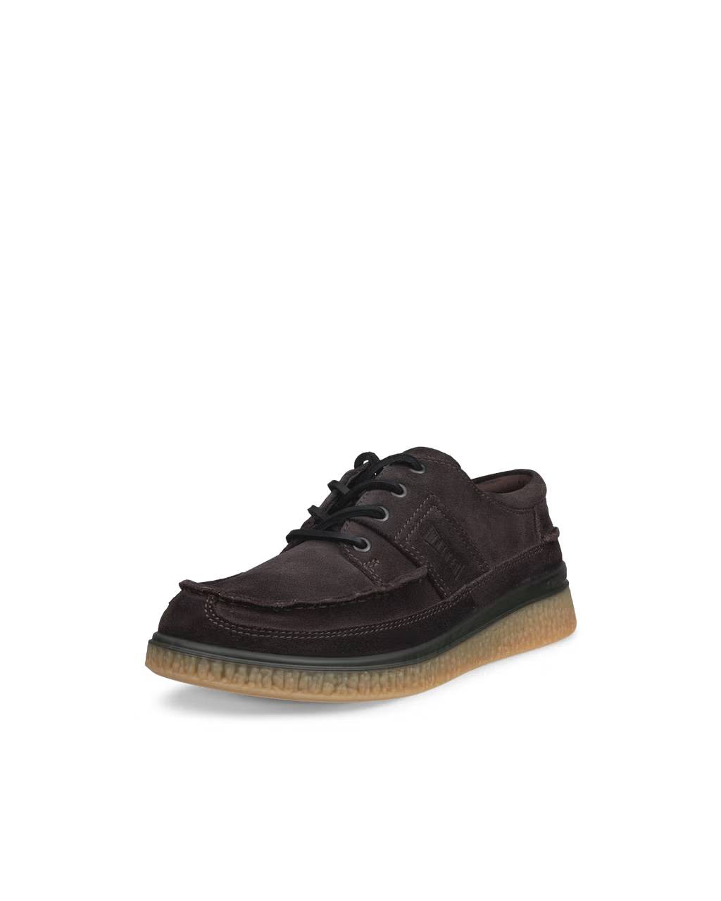 ECCO Walker 3.0 Suede Moc Toe Shoe - Brown