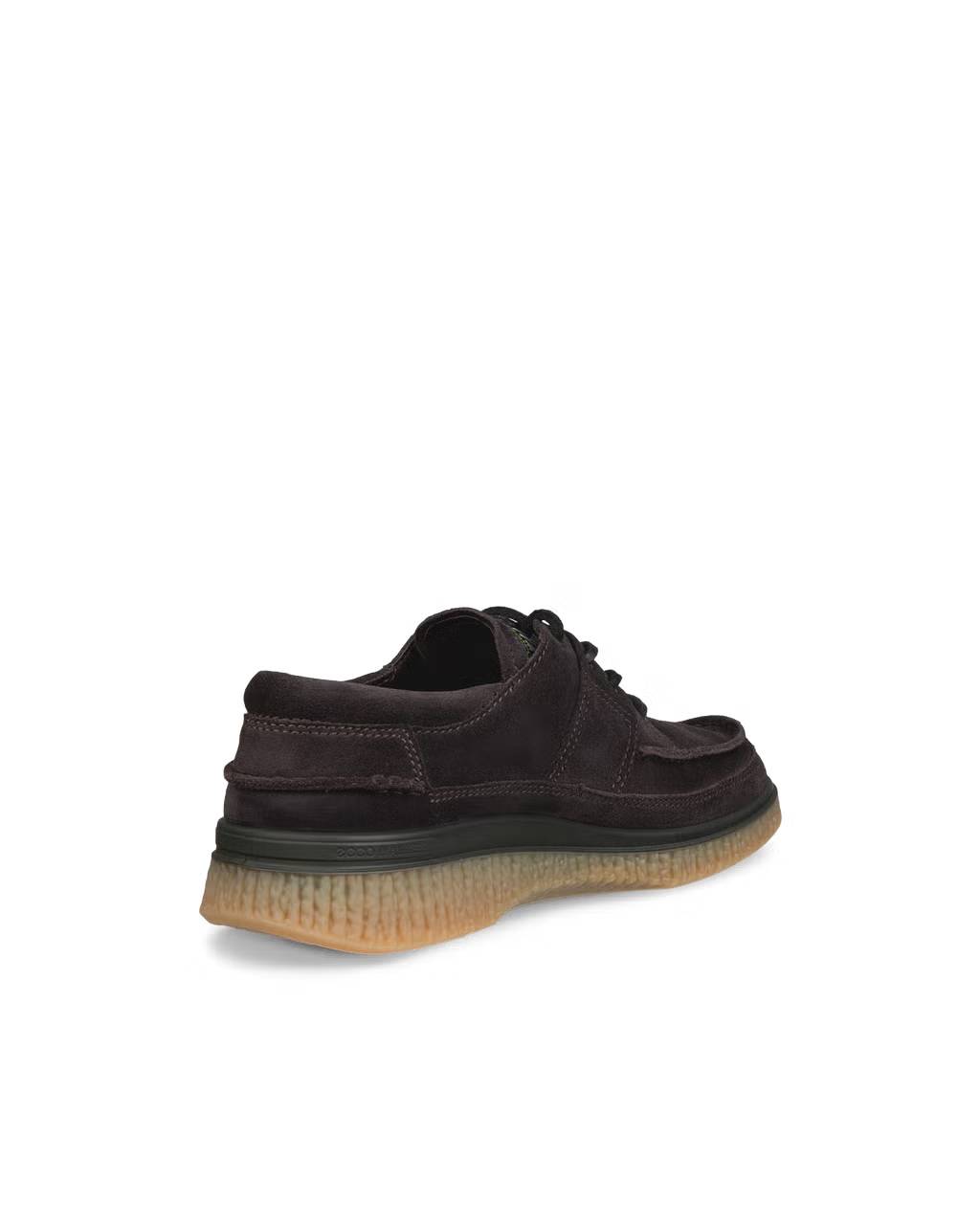 ECCO Walker 3.0 Suede Moc Toe Shoe - Brown