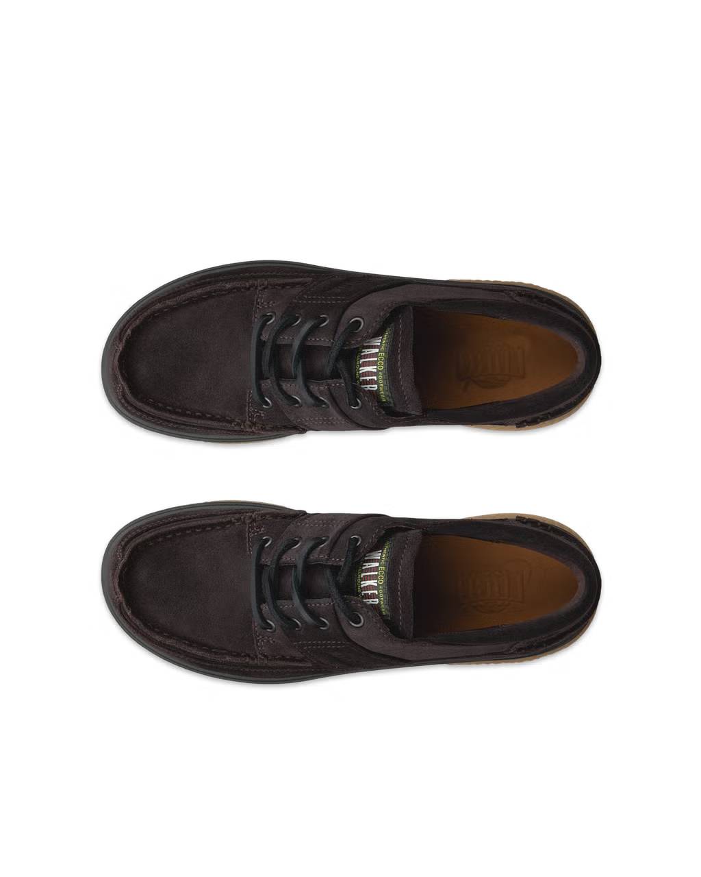 ECCO Walker 3.0 Suede Moc Toe Shoe - Brown