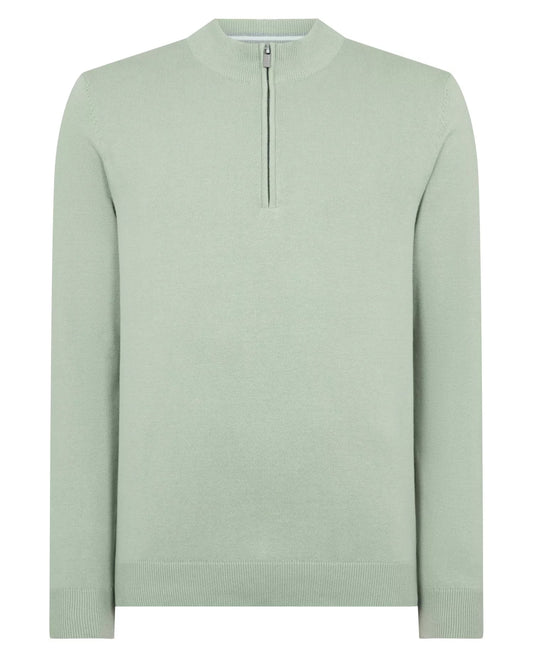 Remus Uomo Crewneck Quarter Zip