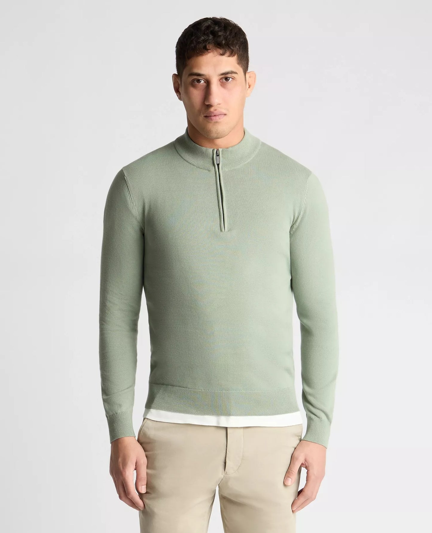 Remus Uomo Crewneck Quarter Zip