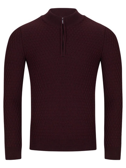 Remus Uomo Half Zip Jumper