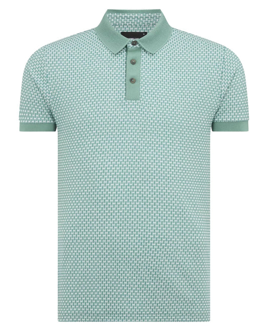 Remus Uomo Textured Cotton Polo