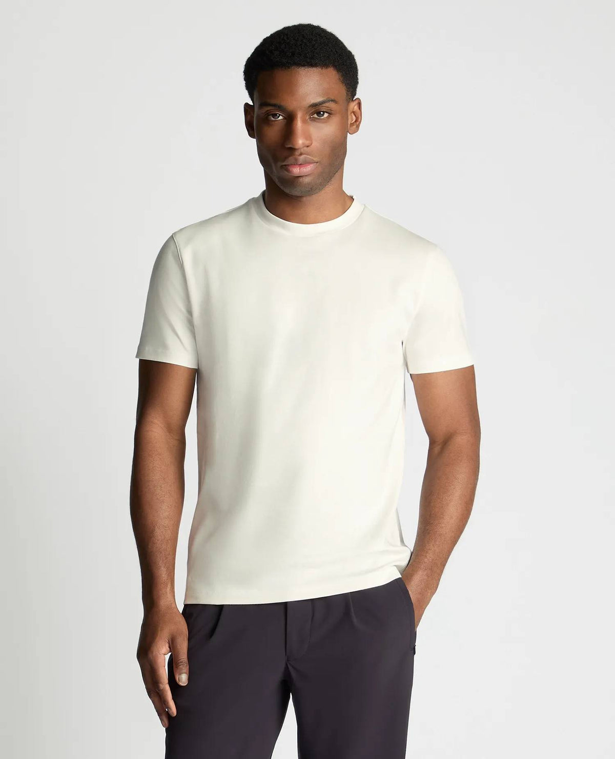 Remus Uomo Relaxed Fit Cotton T-Shirt – White