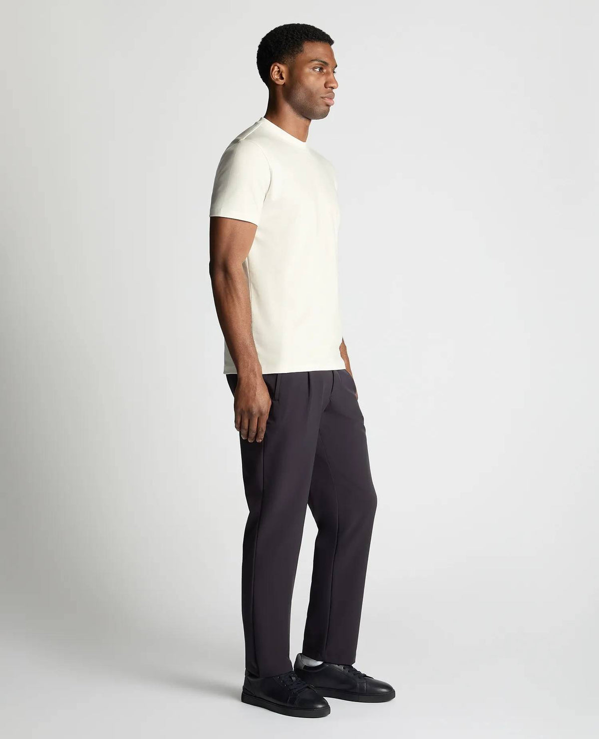 Remus Uomo Relaxed Fit Cotton T-Shirt – White