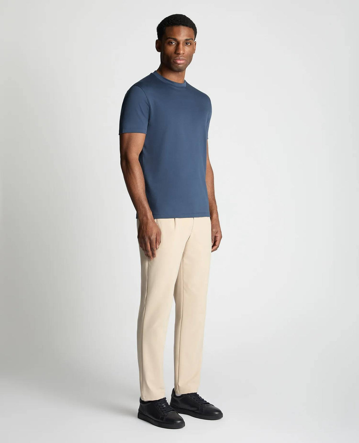 Remus Uomo Relaxed Fit Cotton T-Shirt – Navy