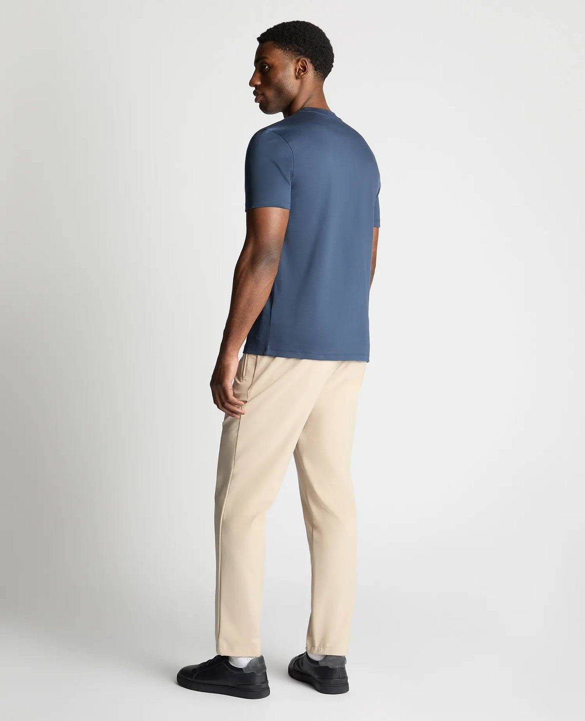 Remus Uomo Relaxed Fit Cotton T-Shirt – Navy