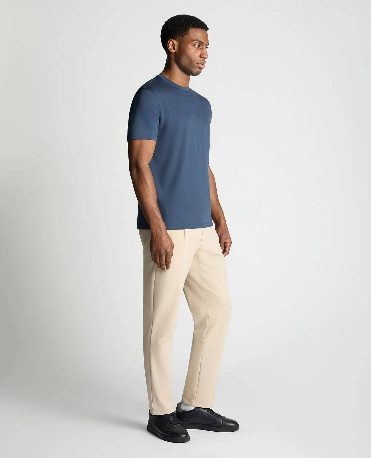 Remus Uomo Relaxed Fit Cotton T-Shirt – Navy