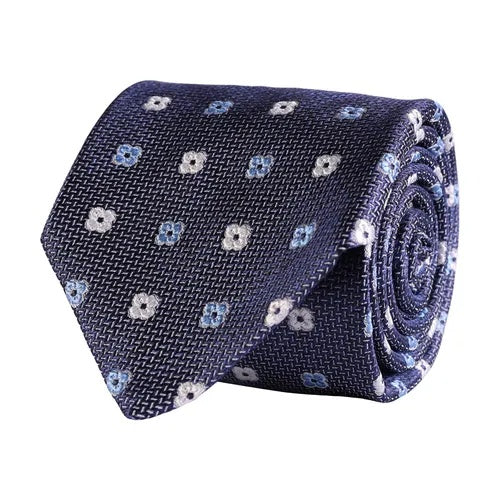 Amanda Christensen Patterned Silk Tie