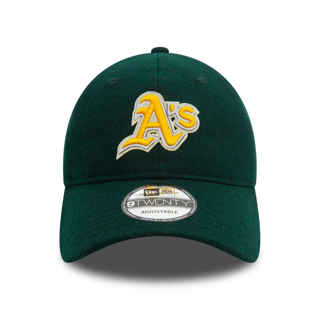 New Era Oakland Athletics MLB Melton Dark Green 9TWENTY Adjustable Cap
