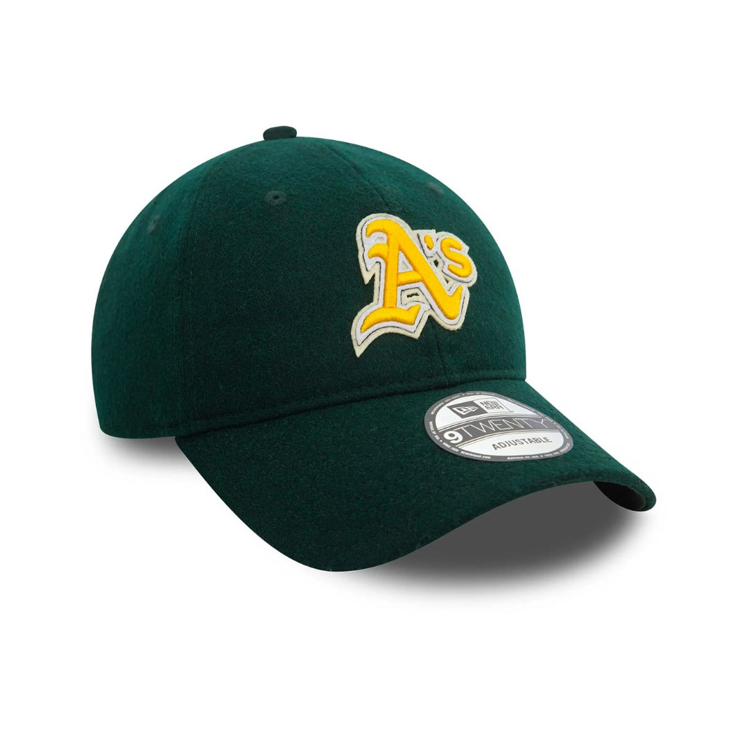 New Era Oakland Athletics MLB Melton Dark Green 9TWENTY Adjustable Cap