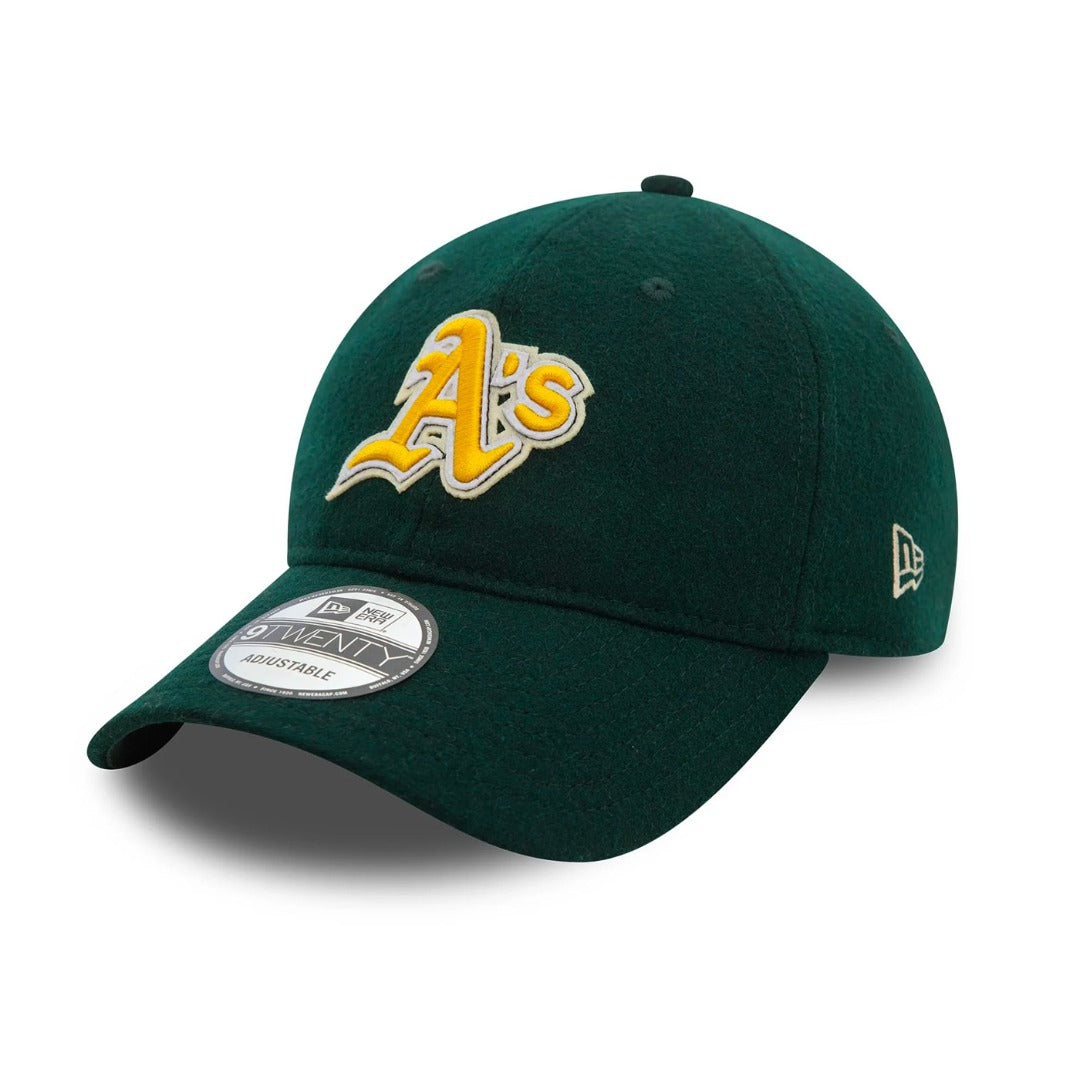 New Era Oakland Athletics MLB Melton Dark Green 9TWENTY Adjustable Cap