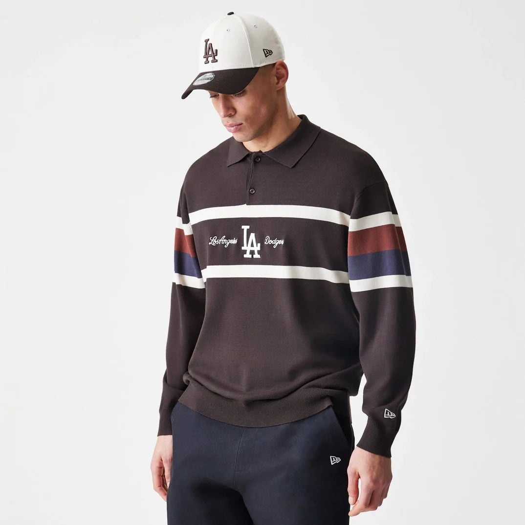Los Angeles Dodgers Knit Rugby Polo