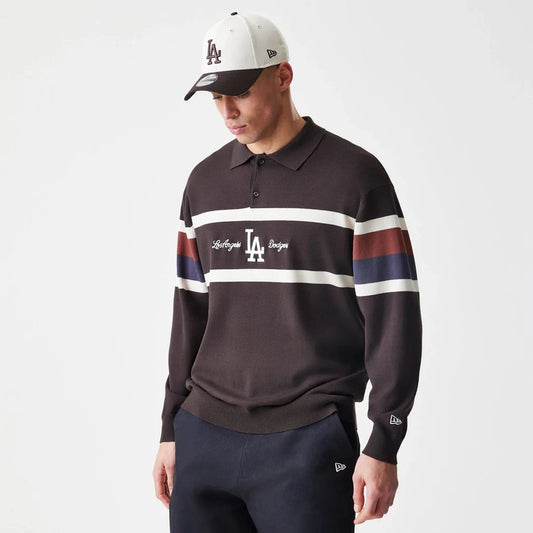 Los Angeles Dodgers Knit Rugby Polo